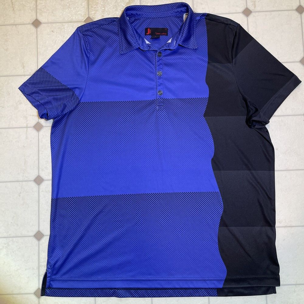 Jamie Sadock‎ Polo Golf Shirt Mens Size XL Performance Wicking Stretch Pattern